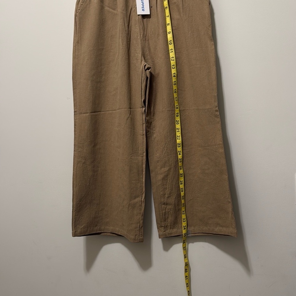 New Ecupper Women’s Tan Pants - Picture 2 of 9